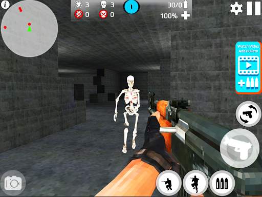 Skeleton Shooting War: Survival screenshot 13
