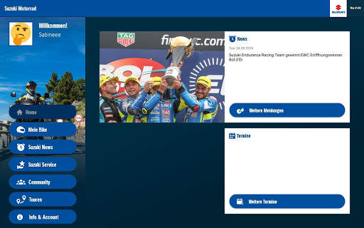 Suzuki Motorrad App screenshot 5