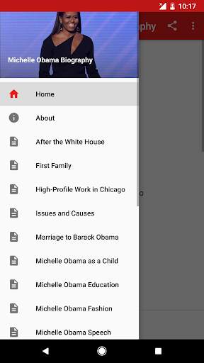 Michelle Obama Biography screenshot 1
