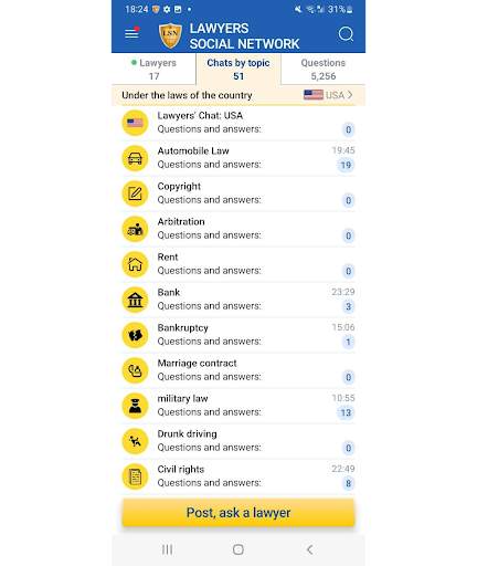 Lawyer Social Network screenshot 23