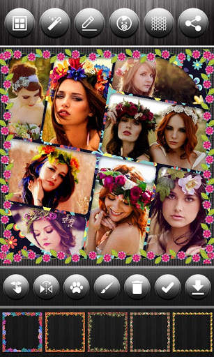 Flower Photo Collage Maker screenshot 3