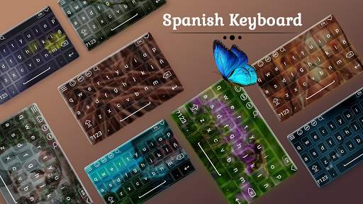Spanish Keyboard स्क्रीनशॉट 1