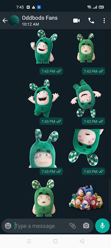 WAStickerApps - Oddbods Stickers For WhatsApp screenshot 3