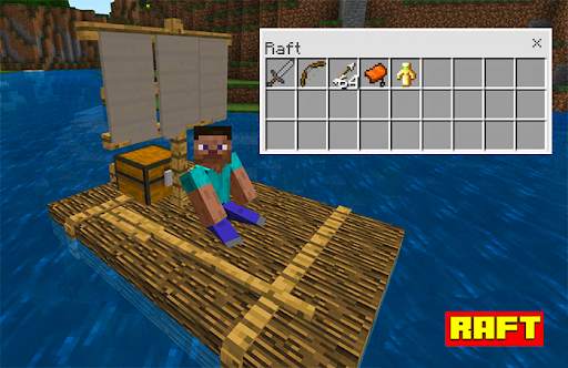 Raft Survival Mods for Minecraft PE screenshot 1