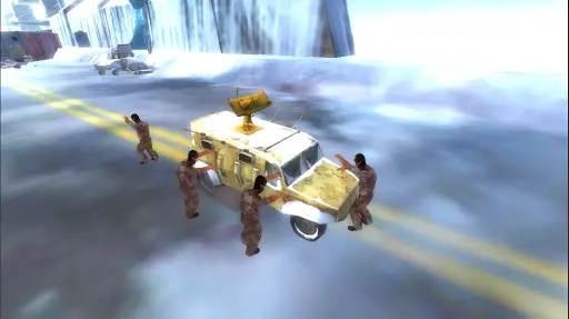 Crazy Zombies Road Rash screenshot 2