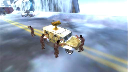 Crazy Zombies Road Rash screenshot 2