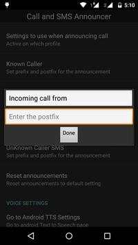 Call and SMS Announcer screenshot 7