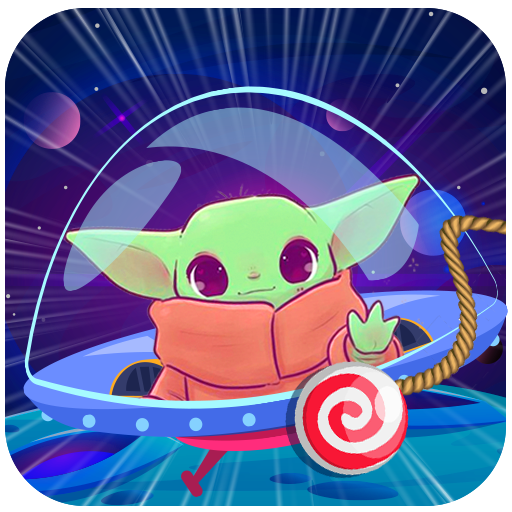 Galaxy Baby Yoda Cut Rope icon