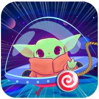 Galaxy Baby Yoda Cut Rope