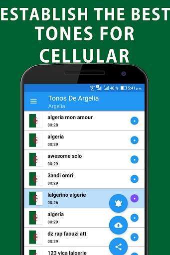 Algeria Music Ringtones for Cellular screenshot 5