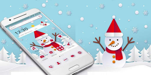 Snow Man Theme screenshot 4