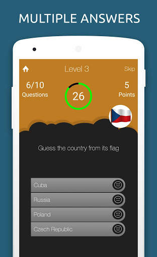 World Countries Flags Quiz Game: Knowledge Test screenshot 1