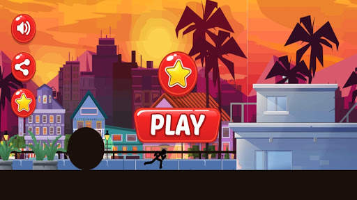 Stickman Runner Speed screenshot 1