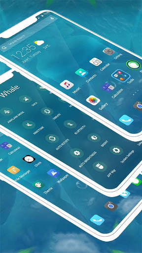 Whale APUS Launcher Theme screenshot 2