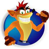 Mr crush Jungle bandicoot logo