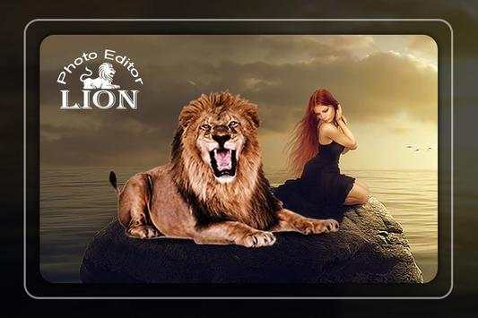 Lion Photo Editor screenshot 1