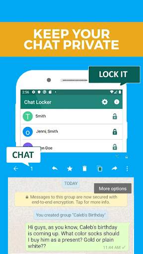 Chat Locker For WhatsApp screenshot 2