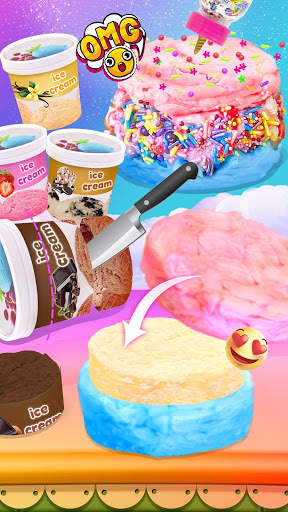 Cotton Candy Ice Cream Sandwiches screenshot 4