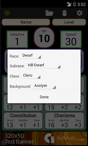 Fifth Edition Character Sheet screenshot 7