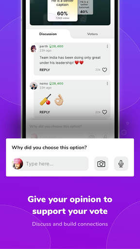 Koral - Ask Polls, Discuss on Polls, Earn Rewards स्क्रीनशॉट 4