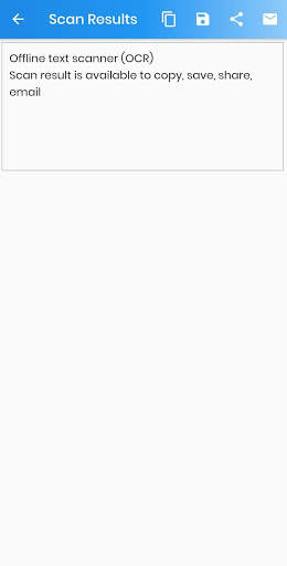 Offline Text Scanner - Image to Text (OCR) screenshot 3