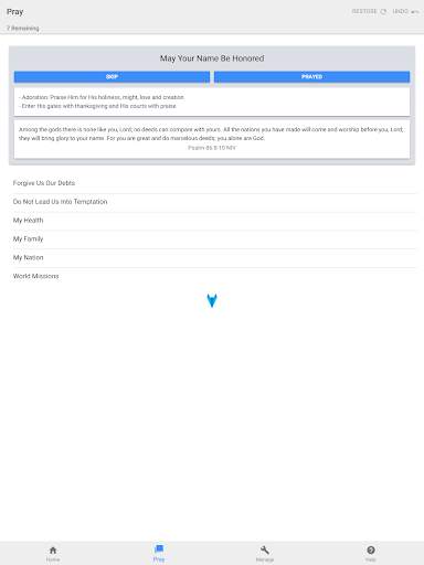 Pray Through Prayer List App screenshot 10