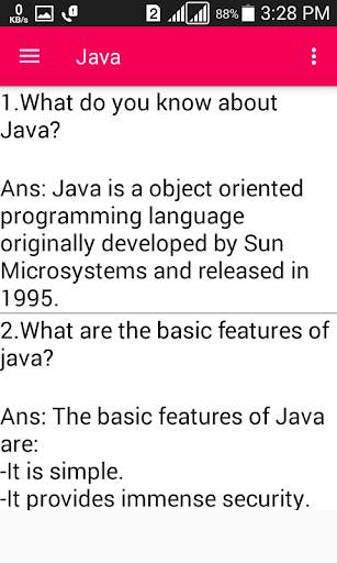 Fresher Interview Q & A screenshot 5