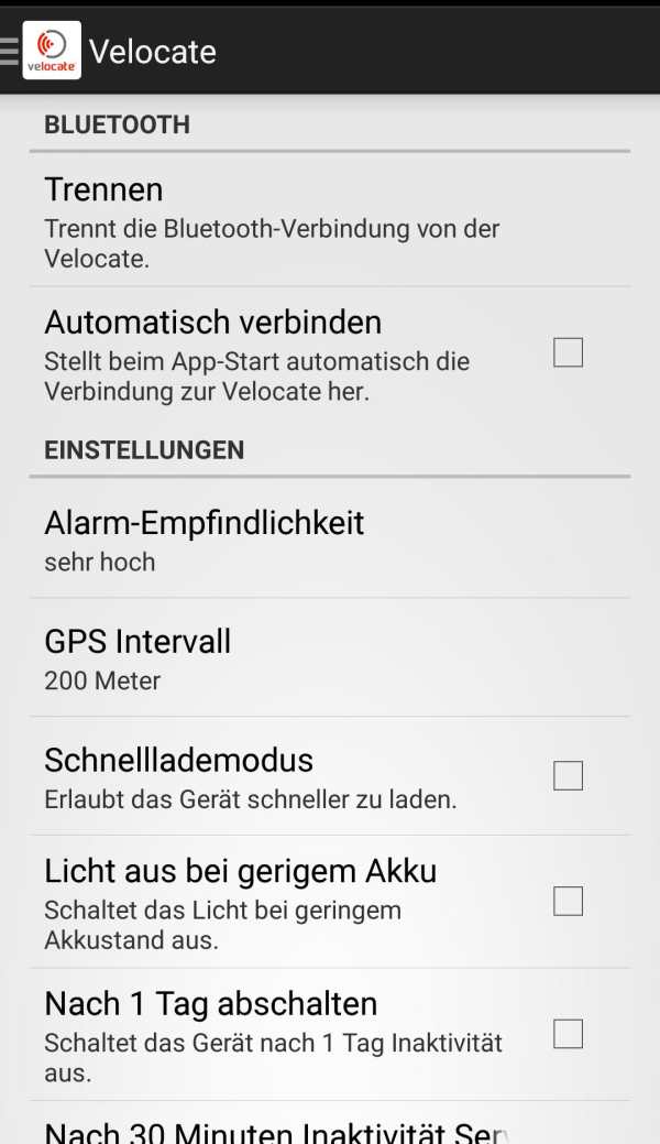 Velocate screenshot 3