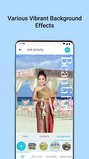 Thai Wedding Dress Photo Edit screenshot 5