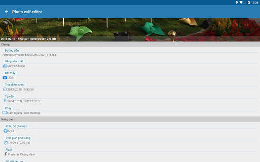 Photo exif editor screenshot 20