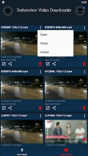 Video Downloader for Dailymotion screenshot 3