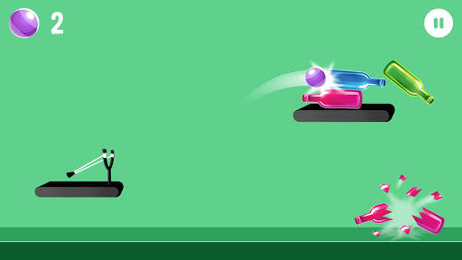 Knock Down Bottles : Slingshot скриншот 2