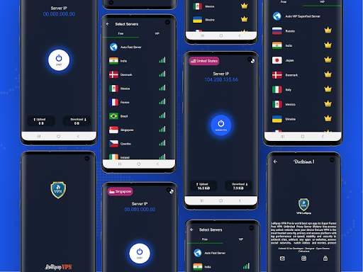 VPN Lollipop : Unlimited Free VPN Proxy Server screenshot 1