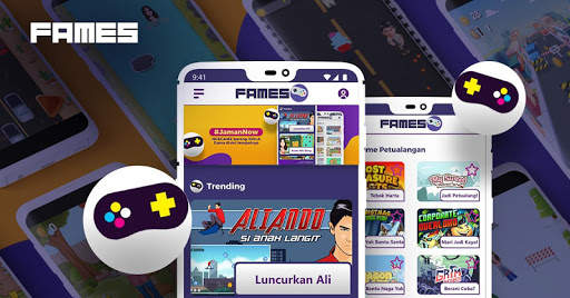 FAMES - Game Artis Indonesia & Ratusan Game Seru screenshot 4
