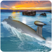 Russian Submarine Navy War Sim icon