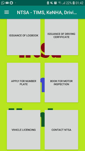 TIMS  - Traffic, license,Transport & NTSA guidance screenshot 3