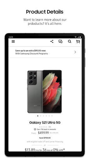 Shop Samsung screenshot 13
