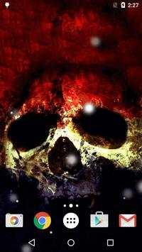 Skulls Live Wallpaper HD screenshot 1