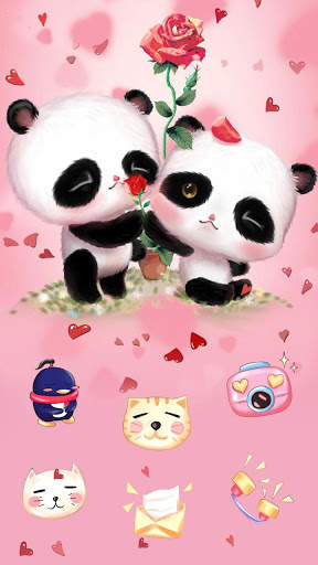 Pink Panda Love screenshot 2