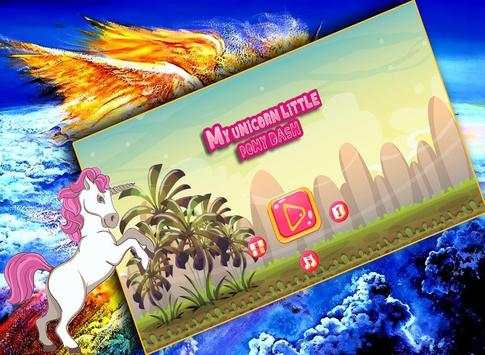 My Little Unicorn pony Runner screenshot 2