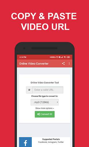 Online Video Converter & Downloader to Mp3, Mp4 screenshot 1