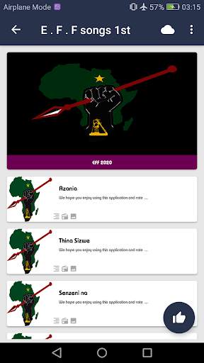 EFF songs 2020 screenshot 2