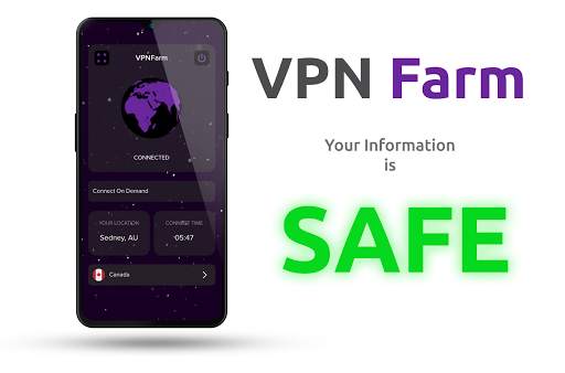 VPN Farm - Super Fast, Free & Secure VPN Proxy screenshot 1