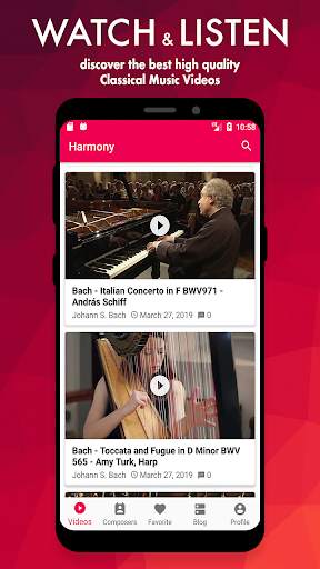 Harmony - Classical Music Videos screenshot 1
