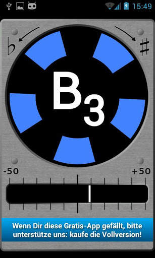 LinoStrobe Lite Chromat. Tuner screenshot 1