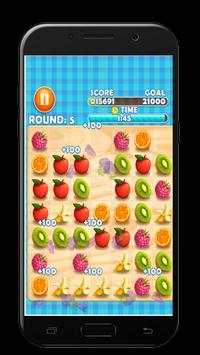 Fruits Candy Crush screenshot 1