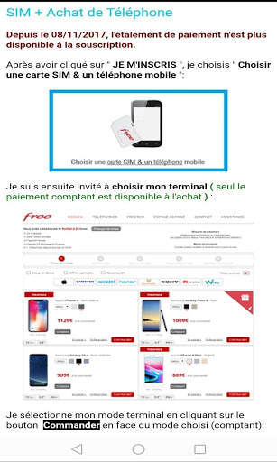 Assistance FREE Mobile screenshot 8