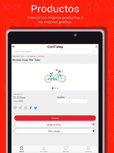 Claro shop screenshot 10