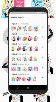 Hijab Stickers For WA New App 2020 screenshot 1