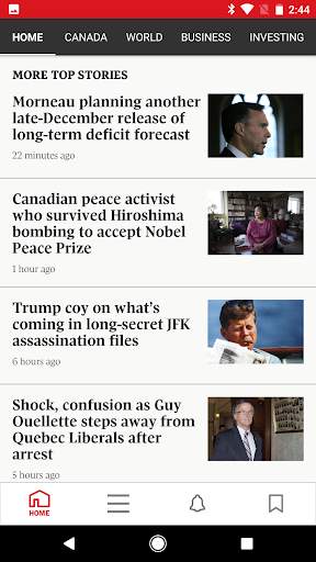 The Globe and Mail screenshot 2
